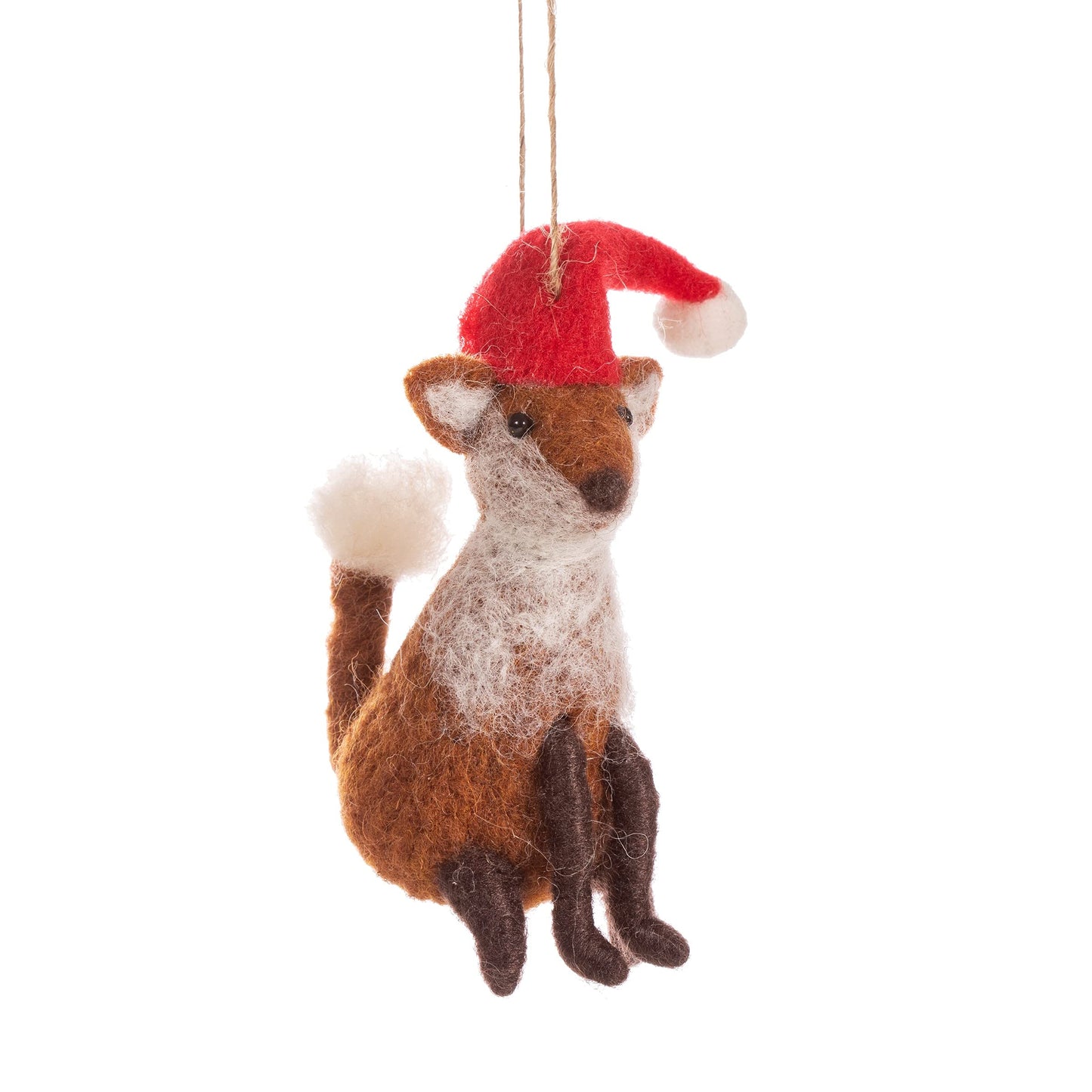 Sass & Belle Fox in Hat Felt Decoration