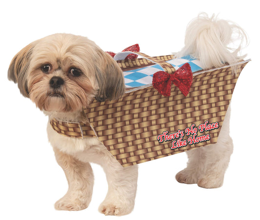 Rubie's Official Wizard of Oz Toto Basket Pet Dog Costume, Dog fancy Dress, Size Medium, 200 g