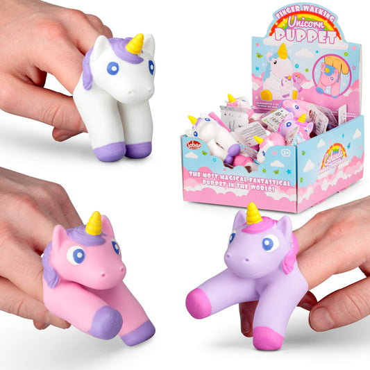 Tobar FINGER WALKING UNICORN PUPPETS