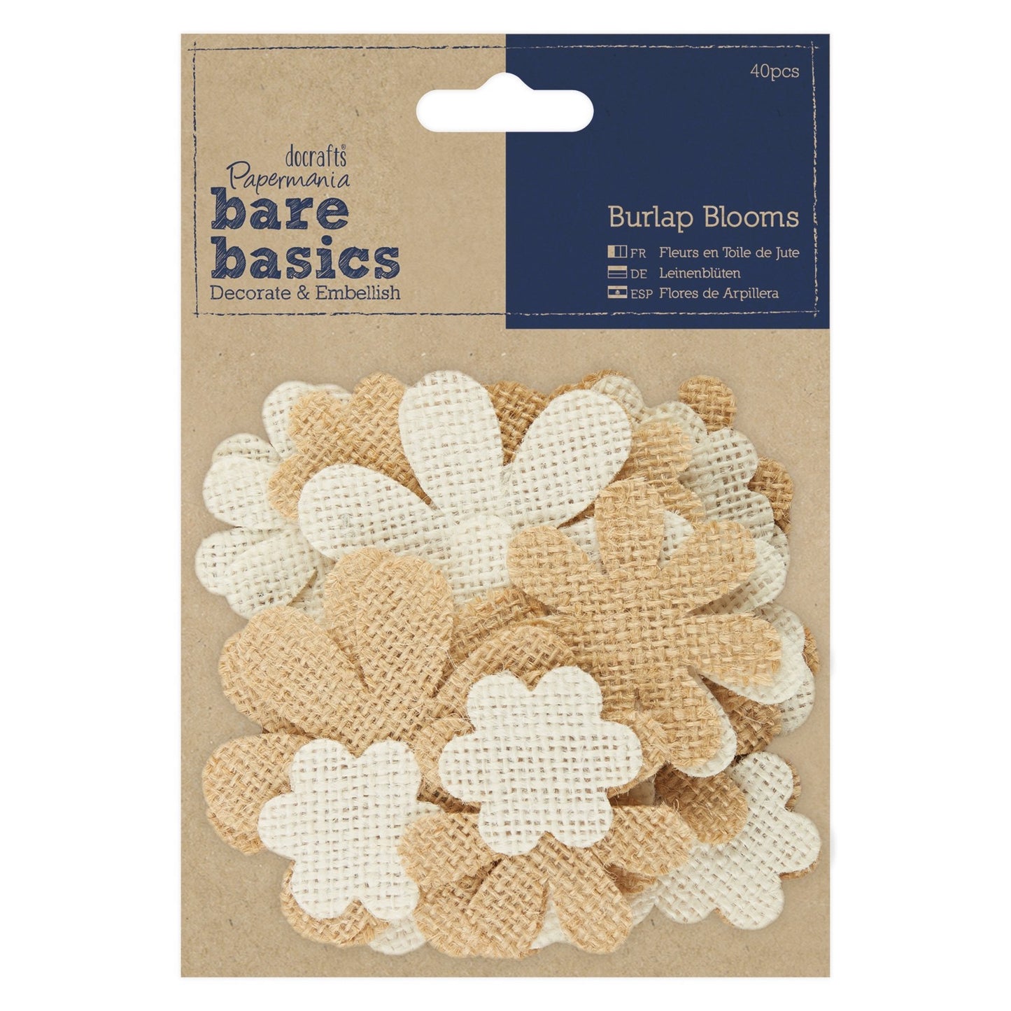 Bare Basics Scrapbook Embellishment, Natural, One Size