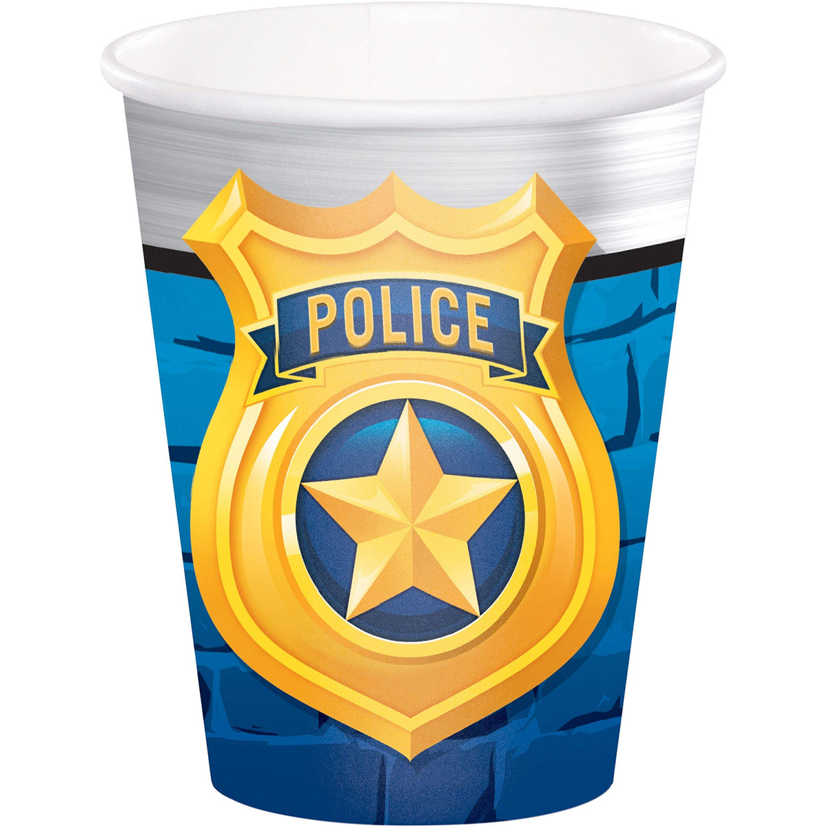 Creative Police Party Cups