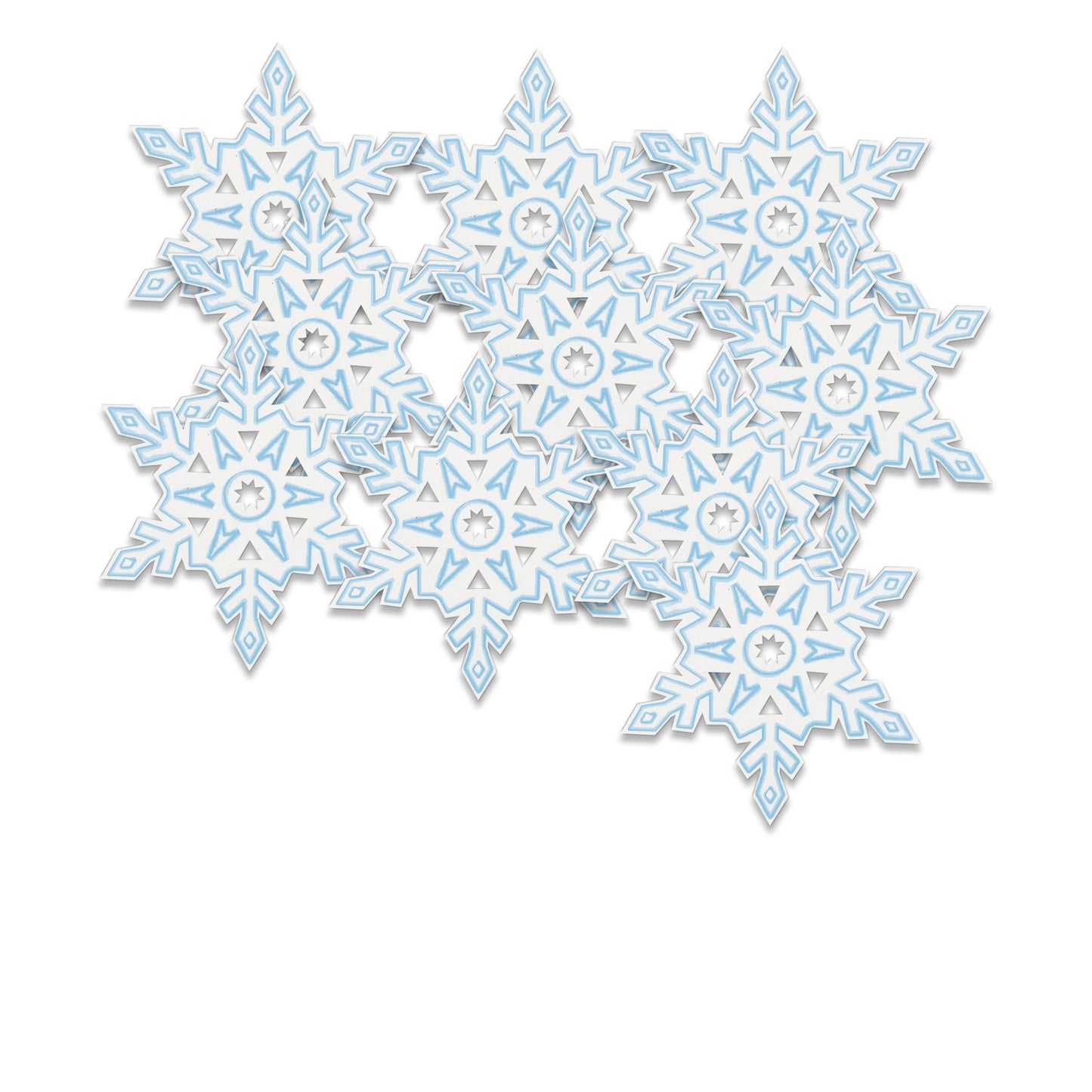 Unique Party Mini Snowflake Christmas Decorations