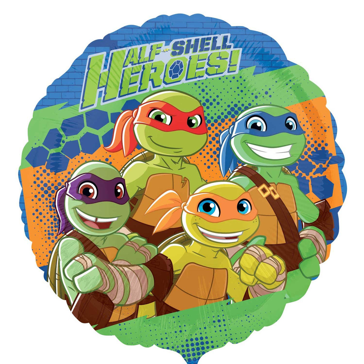 Half Shell Heroes Standard Foil Balloons S60