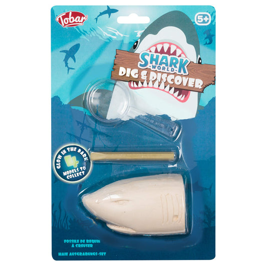 Tobar Shark World Dig and Discover Miniature Excavation Craft Kit