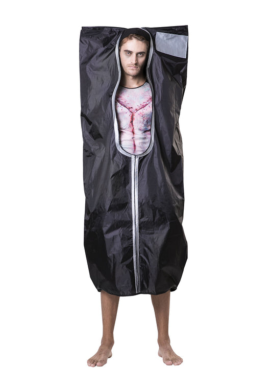 Bristol Novelty AF099 Horror Body Bag, Men, Black/Red/White, One Size