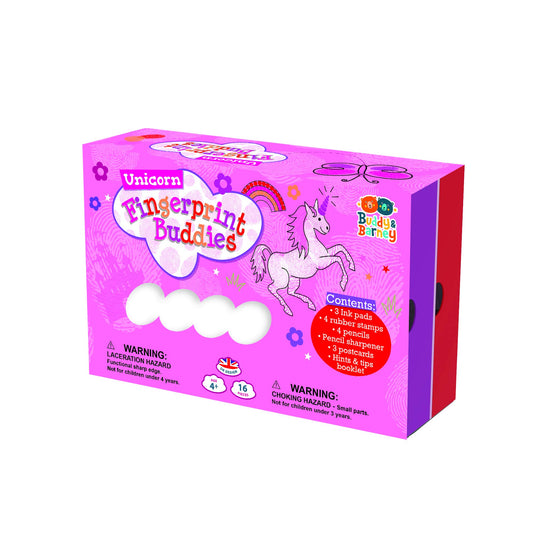 Fingerprint Buddies-Unicorns (2 Drawer Box)