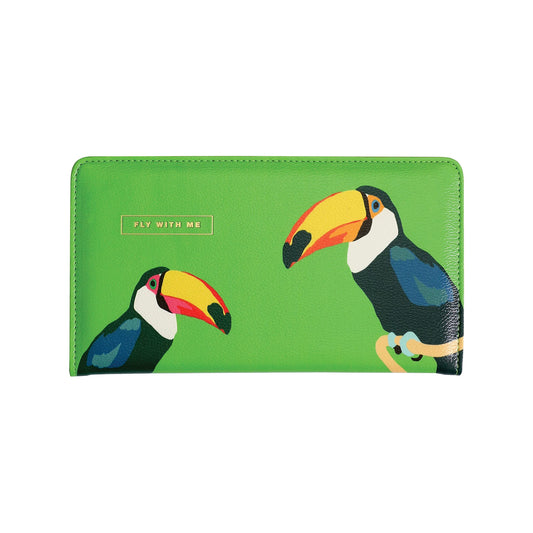 Portico Designs Emily Brook Fly with Me Leatherette Travel Wallet