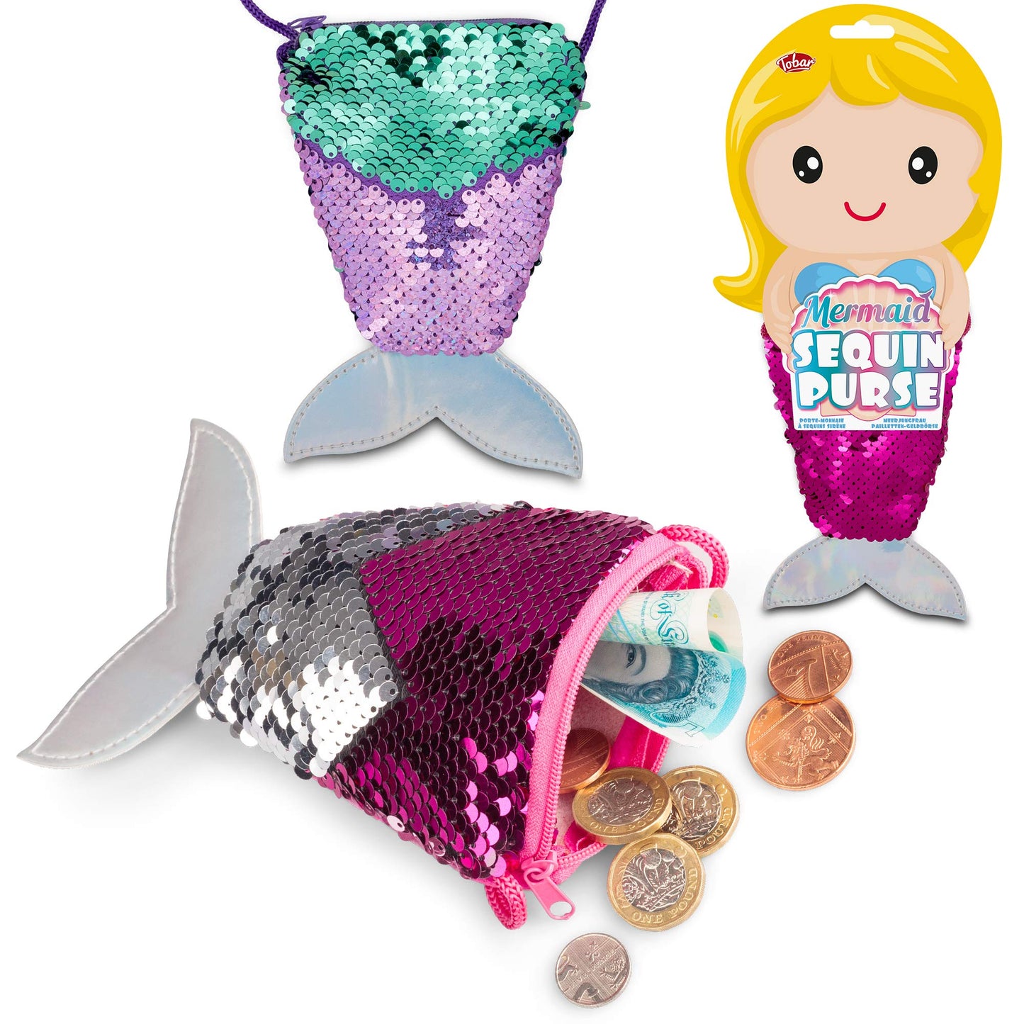 Tobar MERMAID SEQUIN PURSE