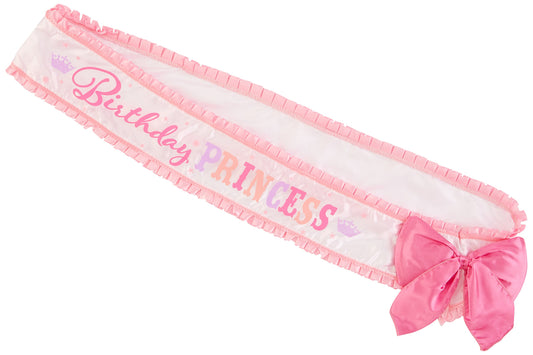 Birthday Princess Deluxe Sashes 1.42m