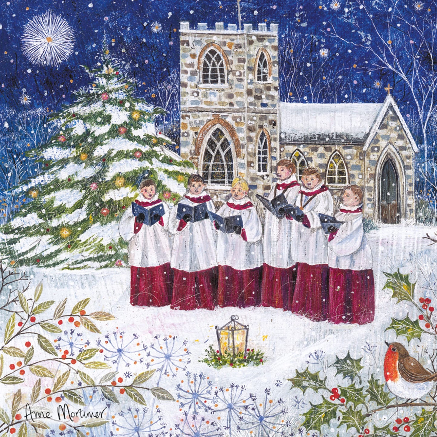 Charity Christmas Card Pack - Carol Singing