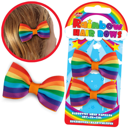 Tobar RAINBOW HAIR BOWS