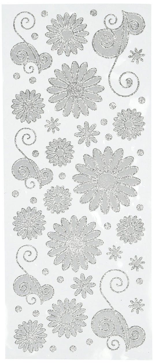 anitas docrafts Glitterations Flowers Stickers