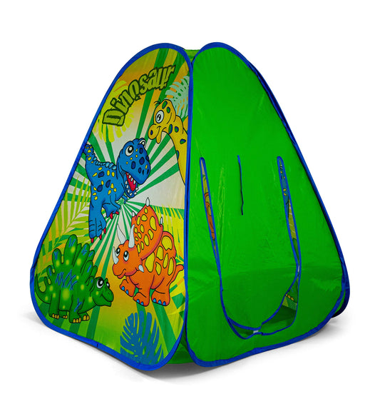 OZBOZZ SV15482 DINOSAUR POP UP TENT, Green, 80 X 80 X 90 CM