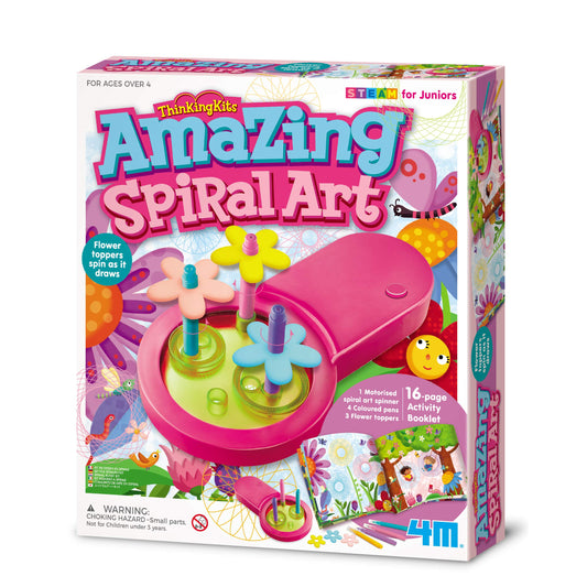 4M 404914 Thinking Kits Amazing Spiral Art