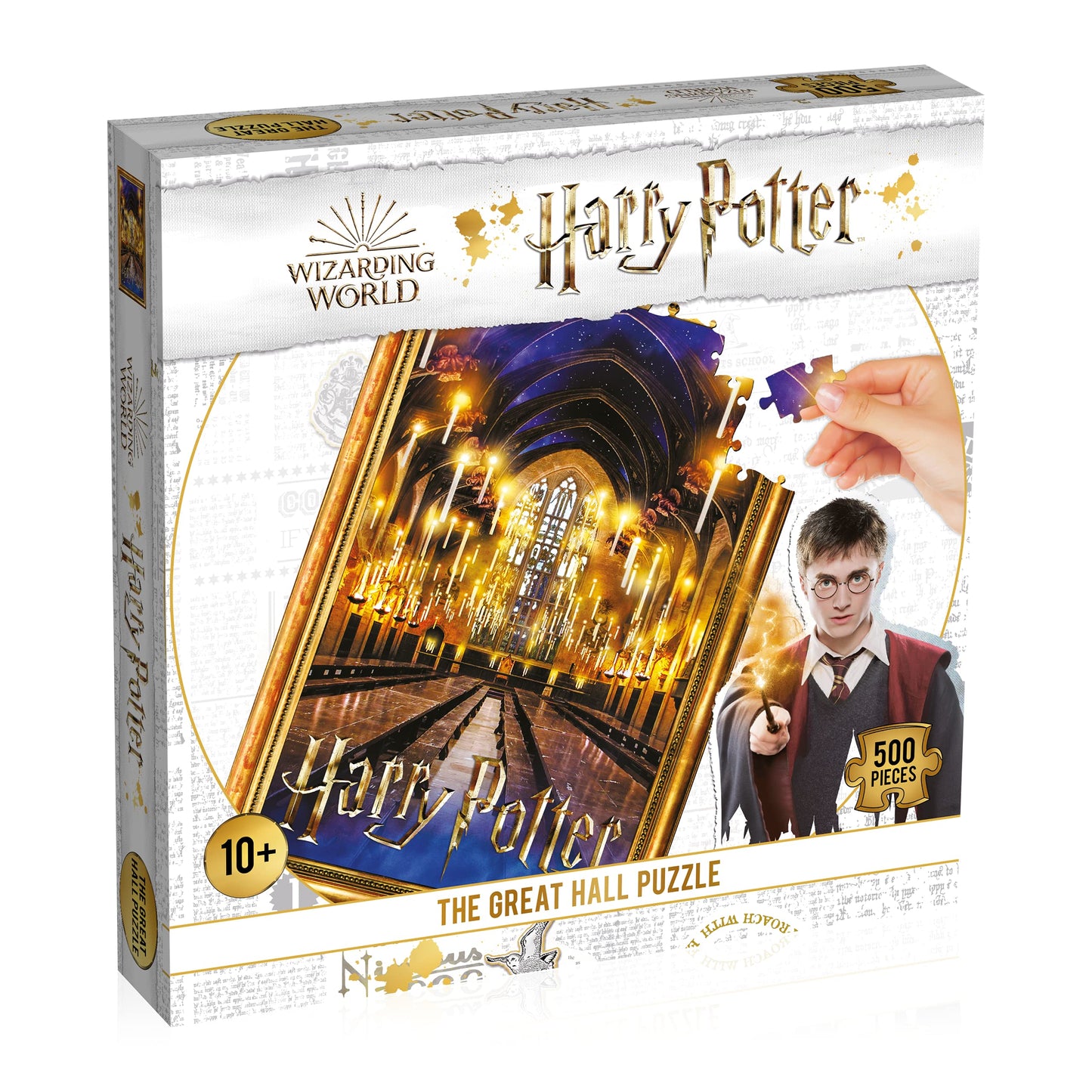 Winning Moves Harry Potter Great Hall 500 Piece Jigsaw Puzzle Game